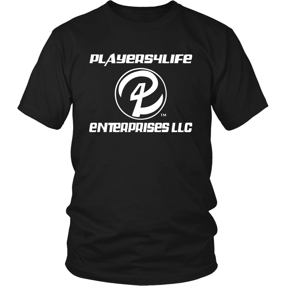 Players4Life Enterprises LLC Logo Crew Neck T-Shirt